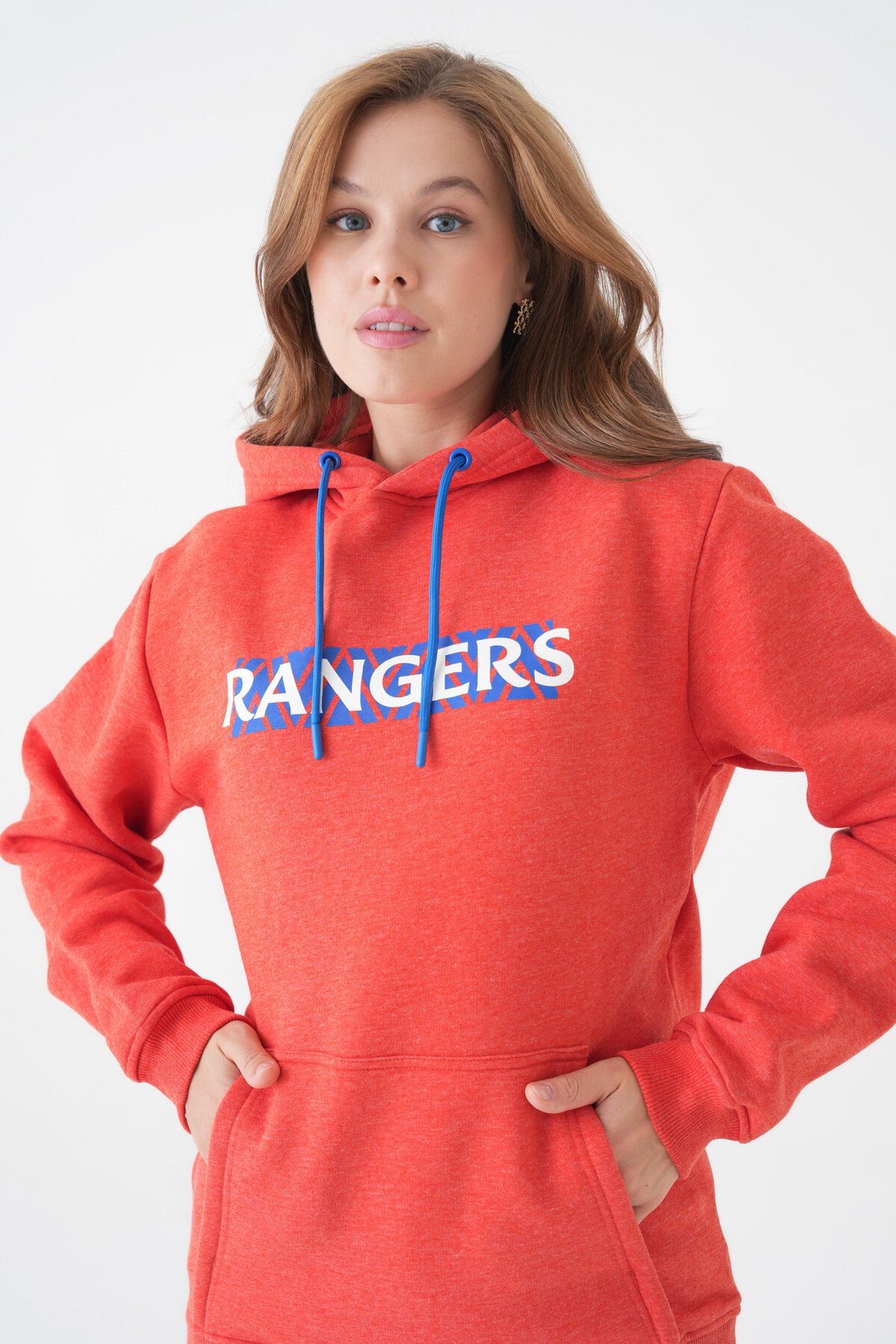 Unisex Kanguru Cepli Kapüşonlu Yazılı Rahat Spor Şık Kışlık Uzun Kol Sweatshirt