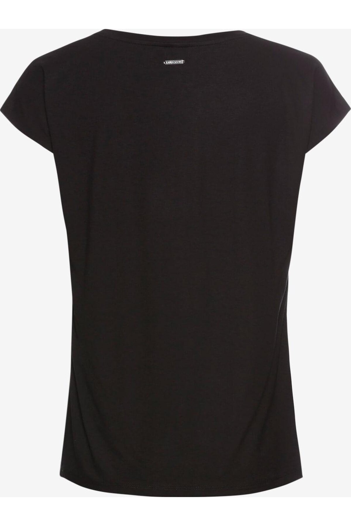 Kadın Bisiklet Yaka Saten Viskon Kısa Kol Spor Şık Desenli Bluz