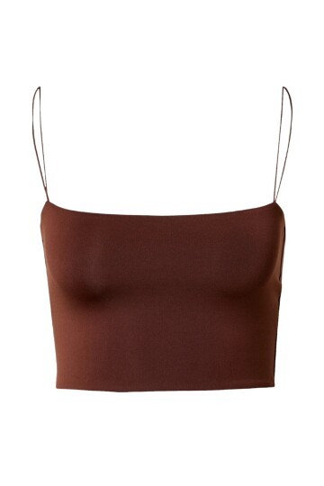 Kadın Askılı Şık Croptop Bluz