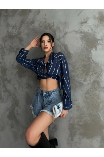 Kadın Uzun Kol Tesettüre Uygun Rahat Pamuk Spor Şık Casual Oversize Gömlek