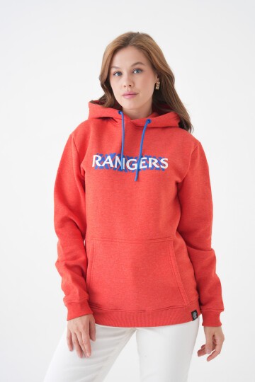 Unisex Kanguru Cepli Kapüşonlu Yazılı Rahat Spor Şık Kışlık Uzun Kol Sweatshirt